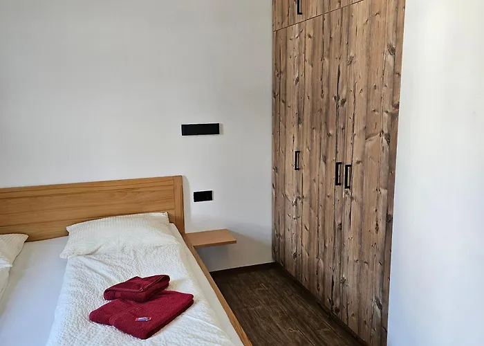 アパート Appartementhaus Eisbauer *